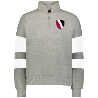 Jackson Way Pullover - Charcoal Heather/White Image
