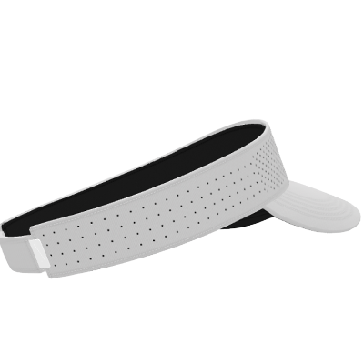 Kings Hammer DF Aerobill Visor - White/Black Image (37761)