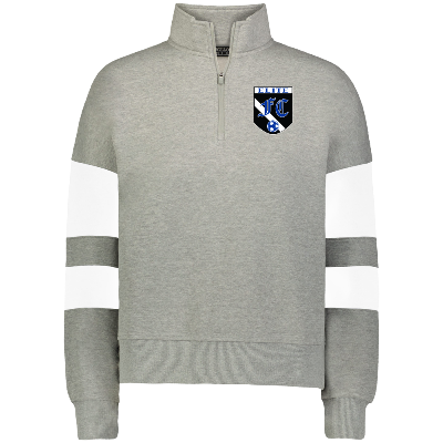 Jackson Way Pullover - Charcoal Heather/White Image