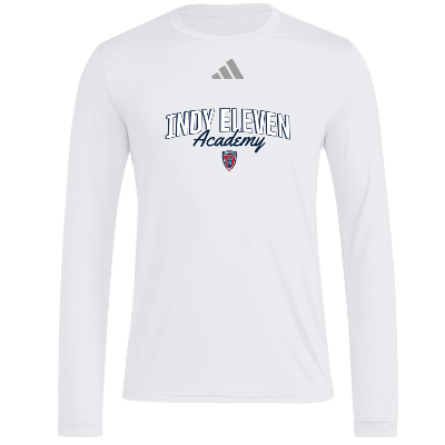 L/S Pregame Tee - White Image