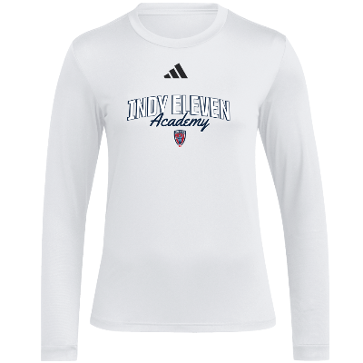 L/S Pregame Tee - White Image (37828)