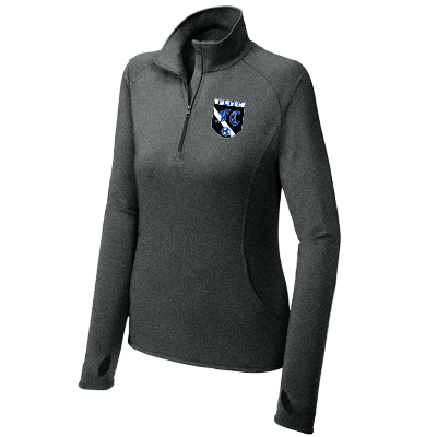 Sport-Wick Stretch 1/2 Zip Pullover - Charcoal Grey Image (37849)
