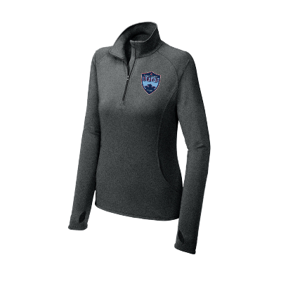 Sport-Wick Stretch 1/2 Zip Pullover - Charcoal Grey Image (37970)