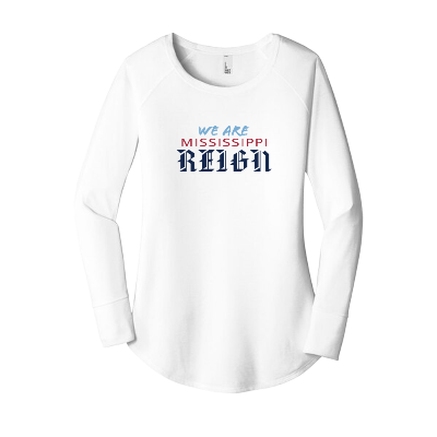 Perfect Tri L/S Tee - White Image (37977)