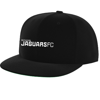 Flat Brim Snapback Black Image