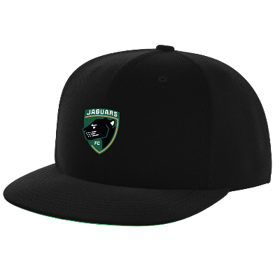 Flat Brim Snapback Black Image