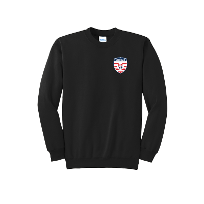 P&C Essential Fleece Crewneck Jet Black Image (38212)