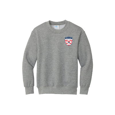 Essential Fleece Crewneck - Athletic Heather Image