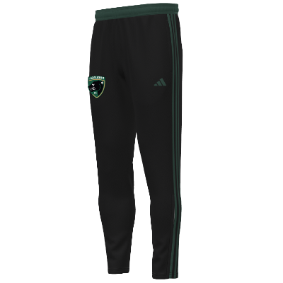 Entrada 22 Training Pant Black/Dark Green Image