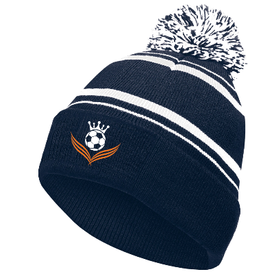 Homecoming Beanie - Navy/white Image