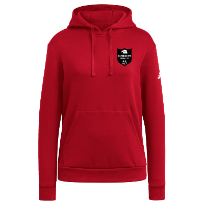 Adidas Fleece Hoodie - Pwr Red Image (38613)