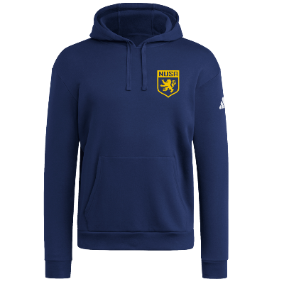 Adidas Fleece Hoodie - Navy Image (38644)