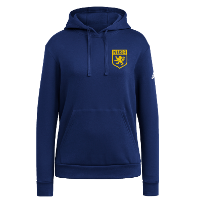 Adidas Fleece Hoodie - Navy Image (38645)