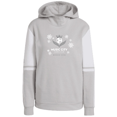 Squadra 25 Sweat Hoodie - Lt Grey/White Image (38795)