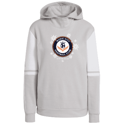 Squadra 25 Sweat Hoodie - Lt Grey/White Image (38804)