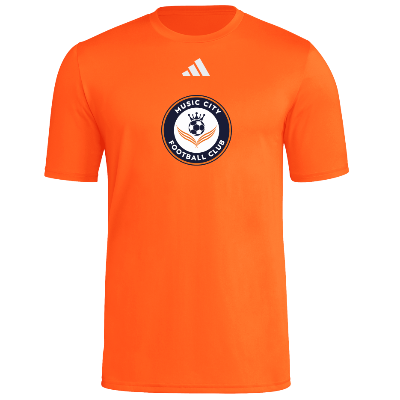 SS Pregame Tee - Orange/White Image