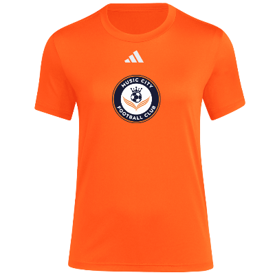 SS Pregame Tee - Orange/White Image (38829)