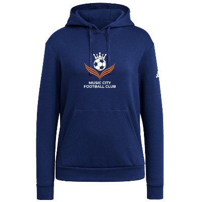 Adidas Fleece Hoodie - Navy Image (38848)