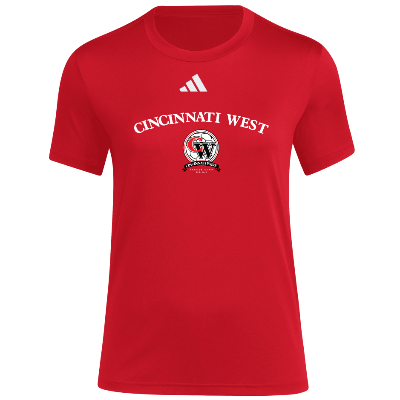 S/S Pregame Tee - Red/White Image (38875)