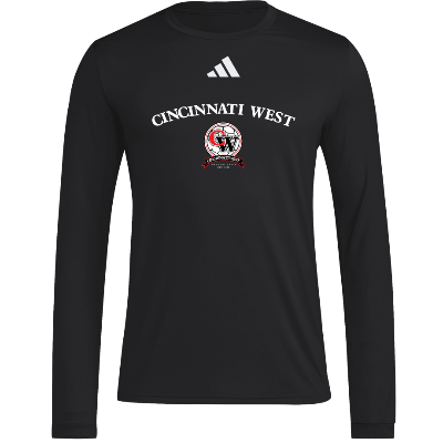 LS Pregame Tee - Black/White Image