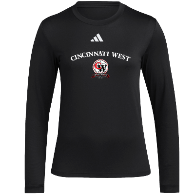 LS Pregame Tee - Black/White Image (38880)