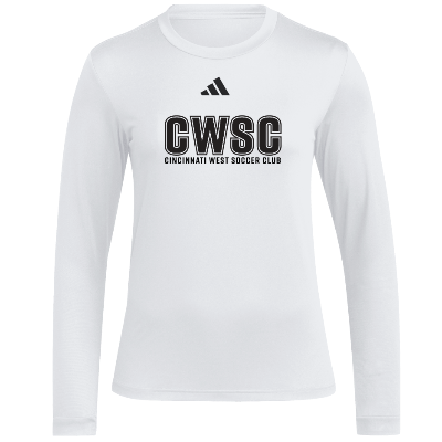 L/S Pregame Tee - White Image (38882)