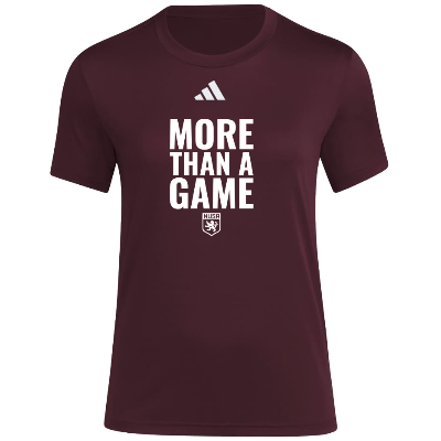 S/S Pregame Tee - Maroon/White Image (38896)