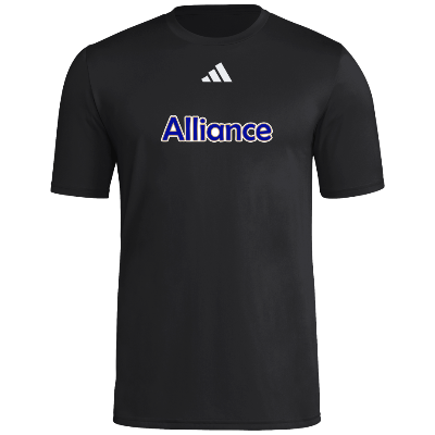 SS Pregame Tee - Black/Whte Image