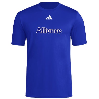 SS Pregame Tee - Royal/White Image