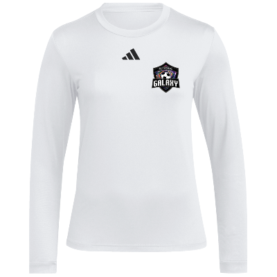 L/S Pregame Tee - White Image (38987)