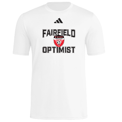 SS Pregame Tee - White/Black Image