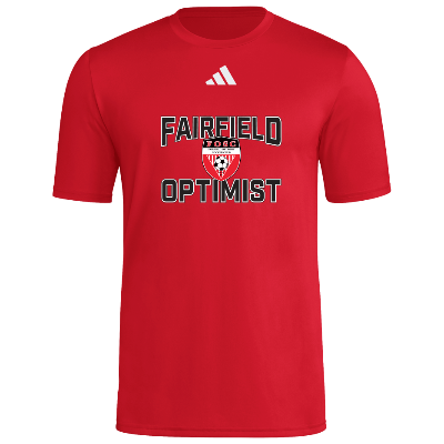 S/S Pregame Tee - Red/White Image