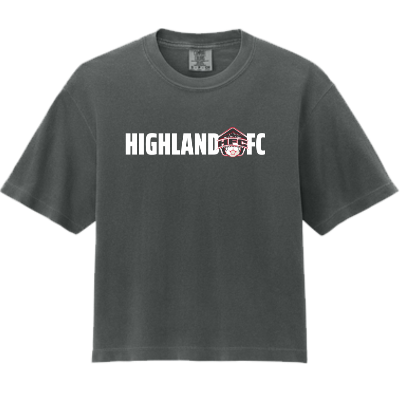 Womens Boxy Tee Pepper Image