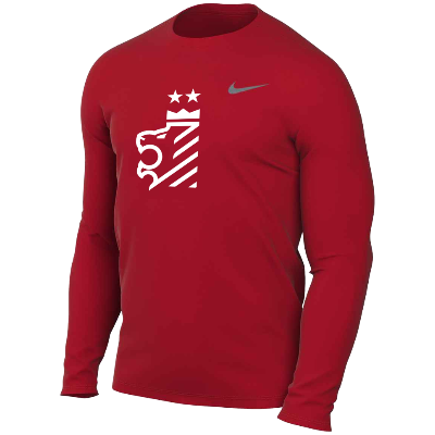 TM R Legend LS Tee - Red Image