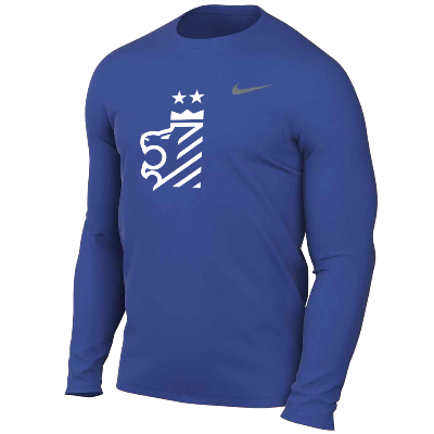 TM R Legend LS Tee - Royal Blue Image