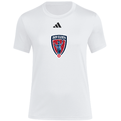 SS Pregame Tee - White/Black Image (39301)