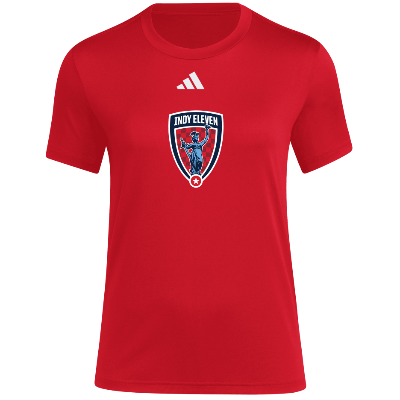 S/S Pregame Tee - Red/White Image (39308)