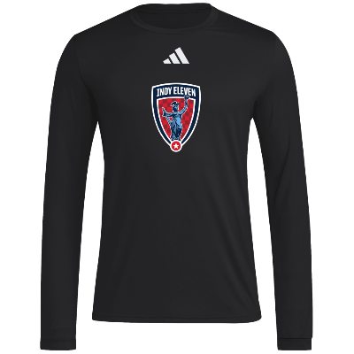 LS Pregame Tee - Black/White Image