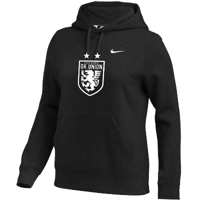 Club Fleece Hoodie - Black (Badge) Image (39383)