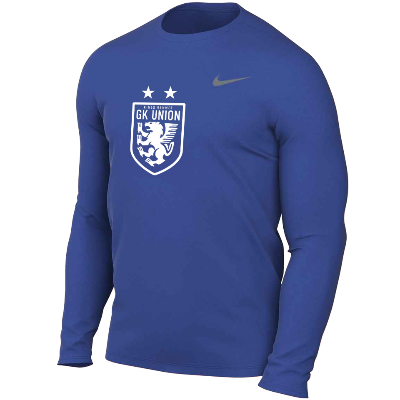 TM R Legend LS Tee - Royal Blue (Badge) Image