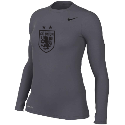 TM R Legend LS Tee - Carbon Heather (Badge) Image (39399)