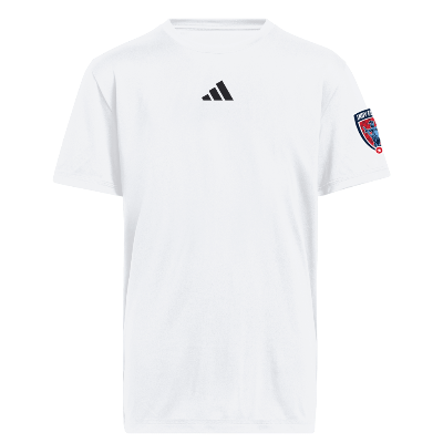 S/S Pregame Tee - White/Black Image