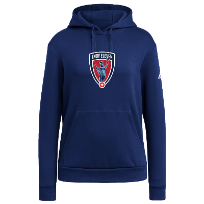 Adidas Fleece Hoodie - Navy Image (39453)