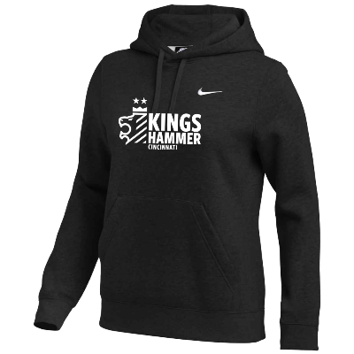 Club Fleece Hoodie - Black (Badge) Image (39526)