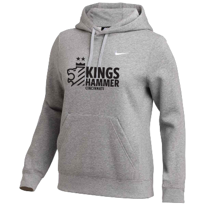 Club Fleece Hoodie - Gray Heather  (Badge) Image (39529)