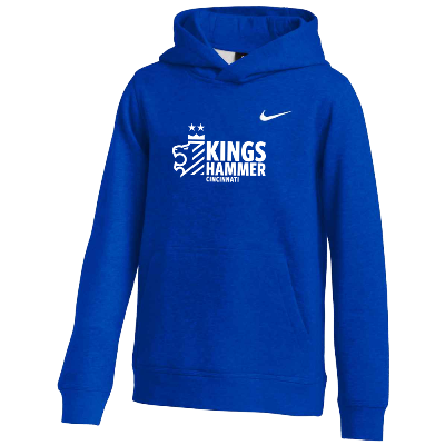 Team Club Pullover Hoodie - Royal (Badge) Image (39536)