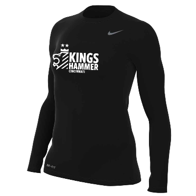 TM R Legend LS Tee - Black (Badge) Image (39553)