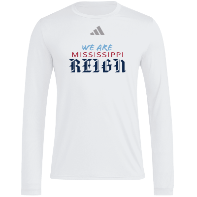 L/S Pregame Tee - White Image