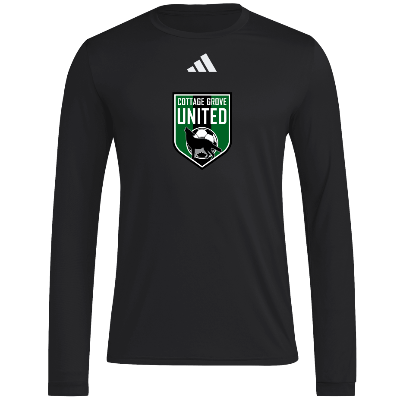 LS Pregame Tee - Black/White Image