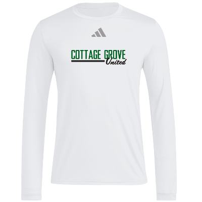 L/S Pregame Tee - White Image